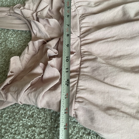 Free People BEACH VALLEY Boho Sleeveless Ruffle Mini Dress Size Large MSRP $128 - Picture 11 of 13